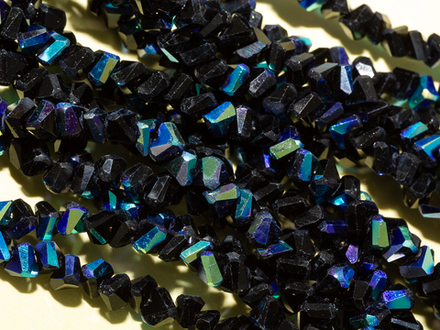 Нить бусин для украшений 4мм (ювелирное стекло)