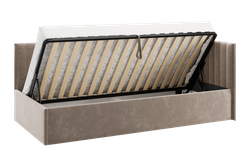 Кровать тахта с подъемным механизмом Твикс 900*2000 (велюр) МФ Мебельсон, г. Ижевск