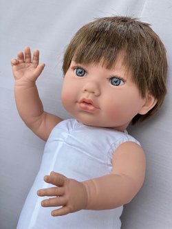 Кукла Marina and Pau 45 cм TEO мягконабивная в пакете (M1163K)