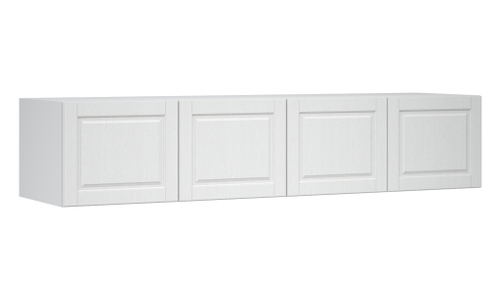 Спальня Лацио Антресоль Шкафа 4д Белое дерево