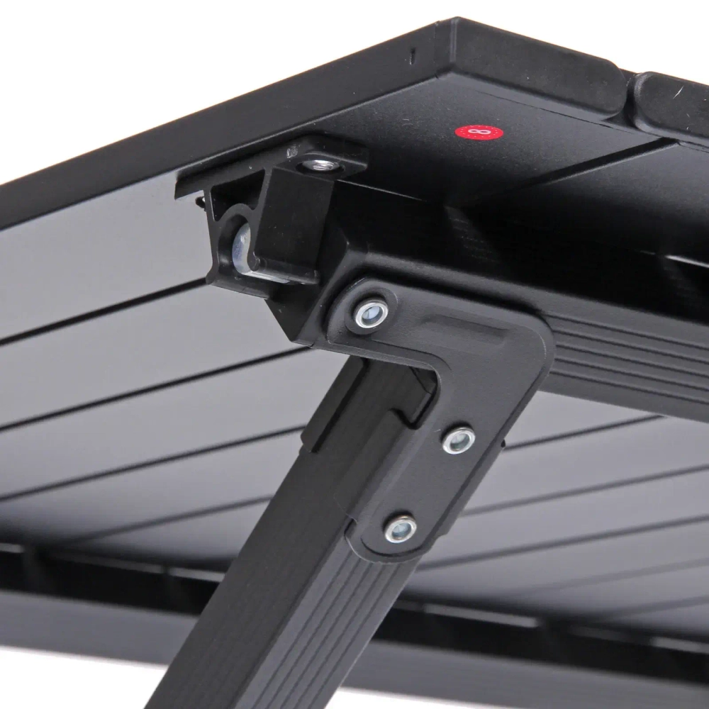 Стол кемпинговый складной DC-5003, 117*59*44 см, цвет: чёрный, каркас алюминий, ТуристМастер