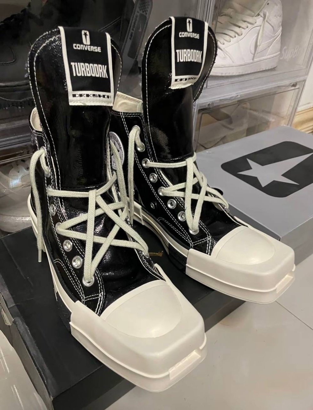 Rick Owens DRKSHDW x Converse Chuck 70 Turbodrk Chuck Taylor All Star