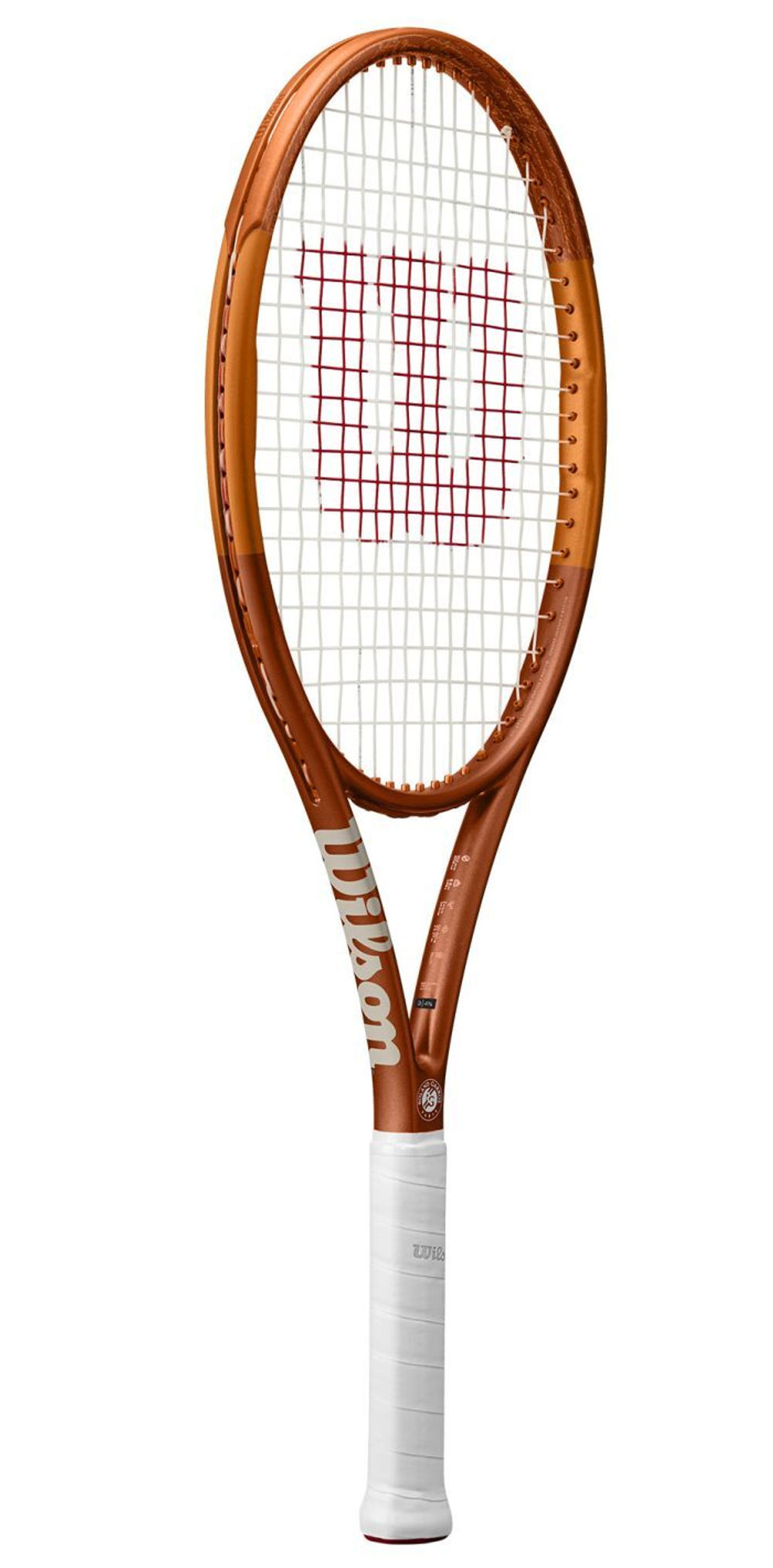 Теннисная ракетка Wilson Roland Garros Team 102 - clay red/white