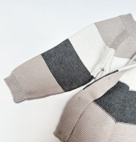 Кофта вязаная, Серая