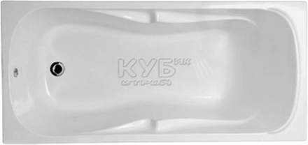 Акриловая ванна 1Marka Kleo 160*75 прямоугольная из каталога Ванны акриловые