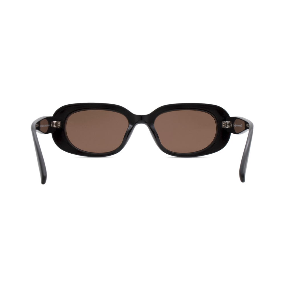 Очки Genex Sunglasses 697 c.189 бабочка темно-коричневые с золотом