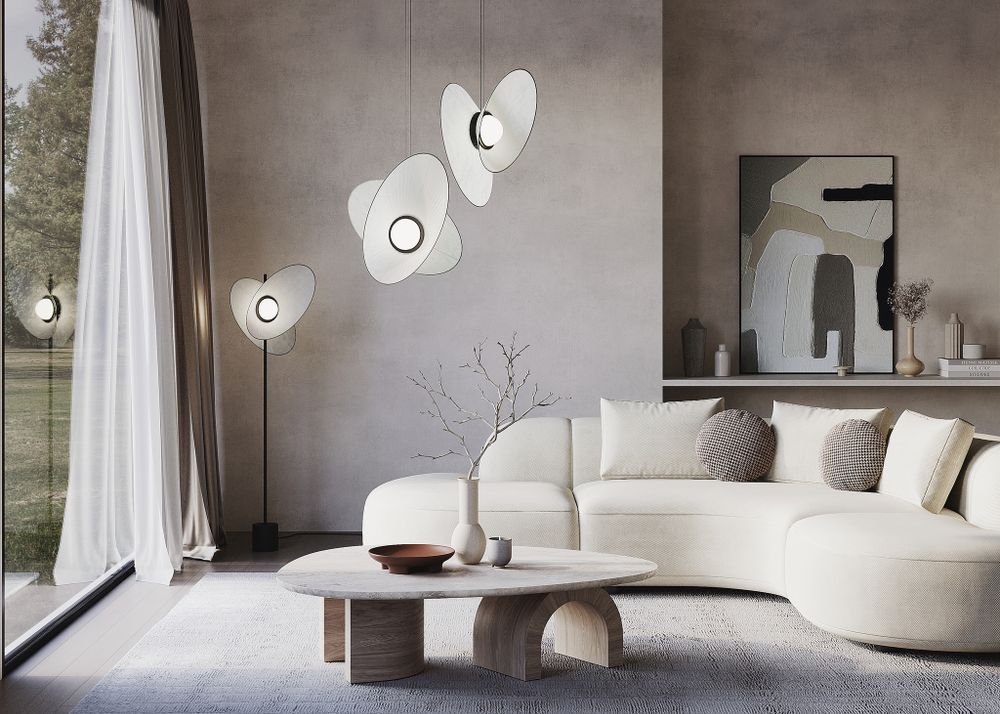 Светильник подвесной светодиодный Maytoni Evolution MOD396PL-L10GR3K