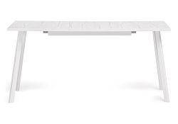 Стол раскладной Колон Лофт 120(160)х75х75 25 мм юта / белый матовый