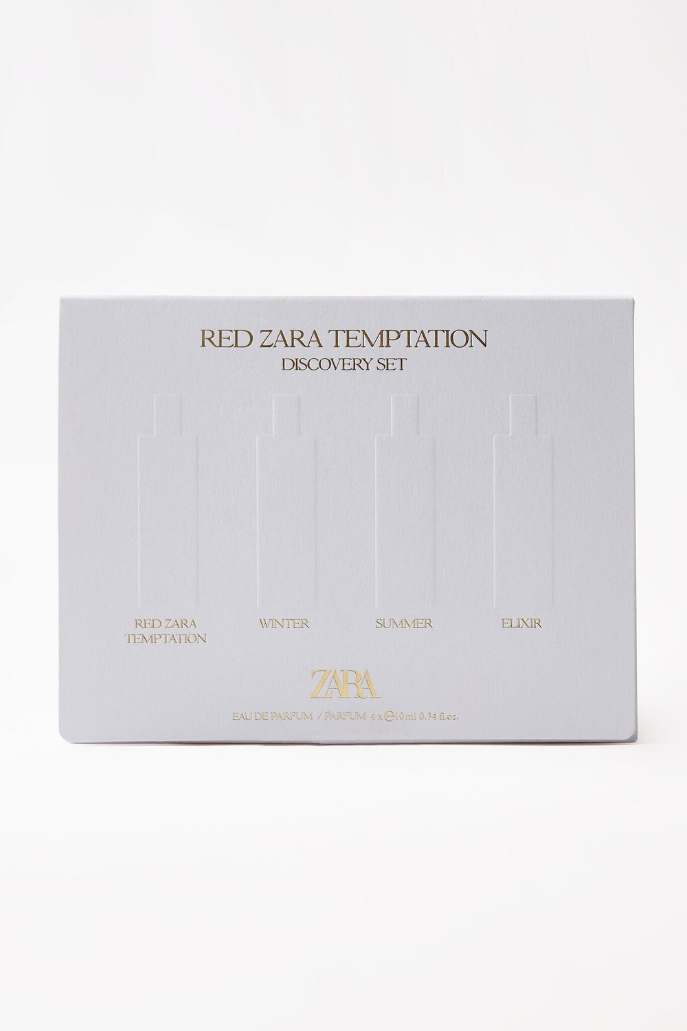 ZARA | RED TEMPTATION DISCOVERY SET 4 X 10 МЛ EDP