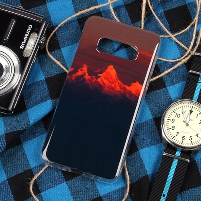 Чехол ТПУ Горы для Samsung Galaxy S10e, 011013