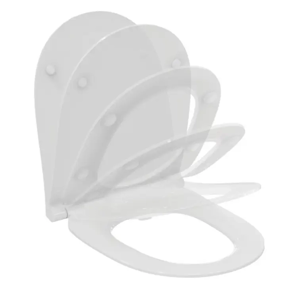 Унитаз подвесной Ideal Standard iLifeO, смыв HydroTwist, (выставочный образец)+сиденье