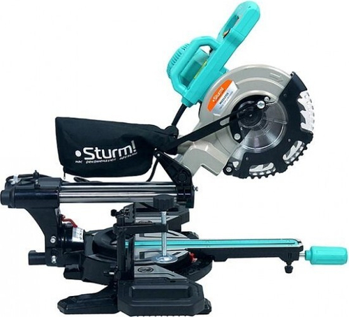 Пила торцовочная Штурм 1600Вт диск 210мм MS55210MC 2 в 1