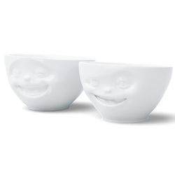 Набор чаш Laughing & Winking, 200 мл, белый, 2 шт.