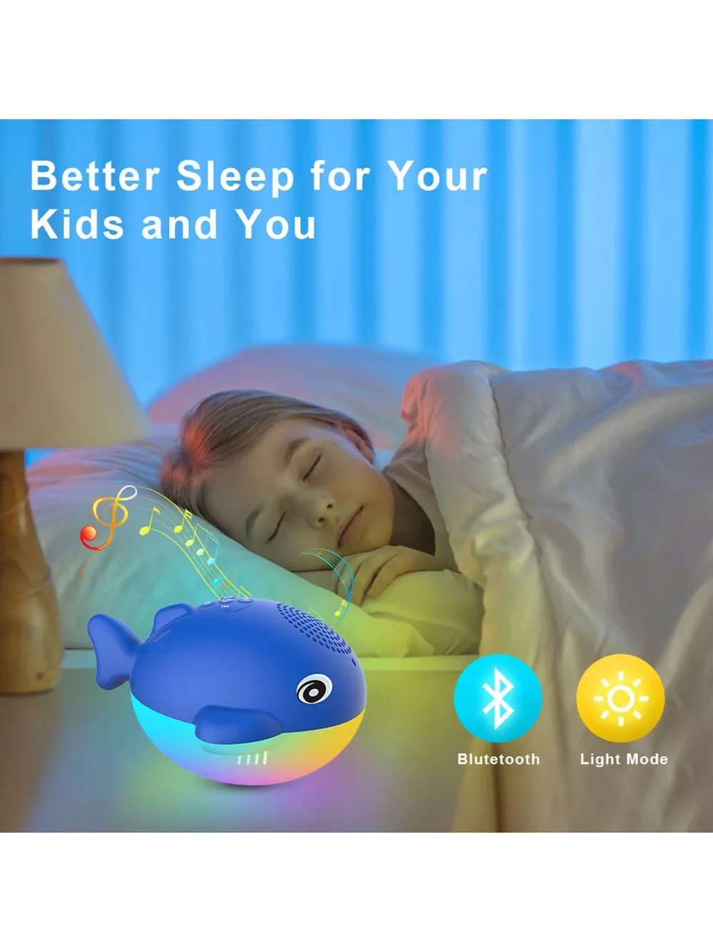 Беспроводная Bluetooth Колонка с LED подсветкой