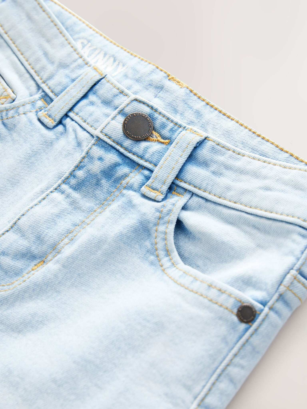 Джинсы стреч для мальчика Next E84-944, Голубой