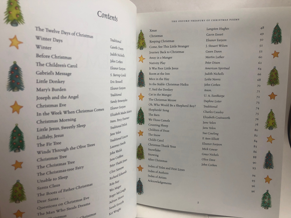 Oxford Treasury of Christmas Poems