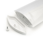 Светильник линейный (для 2х LED-ламп 18Вт T8 G13) 1240x118x40mm IP40 Feron 41223