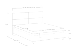 Кровать Omega (180x190)