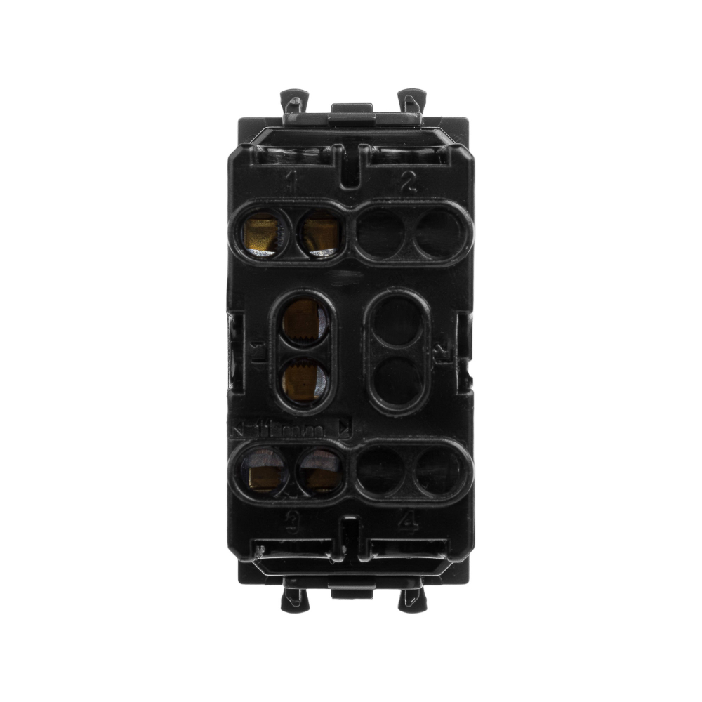 Механизм управления рольставней модульный, "Avanti", "Черный матовый", 1 модуль