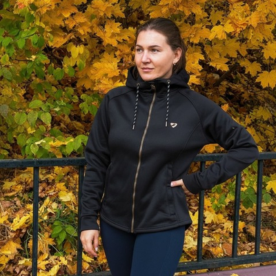 Толстовка на молнии Shires Aubrion Kilburn Black