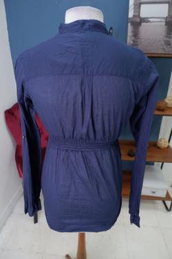 Рубашка Jennyfer синяя 46 размер