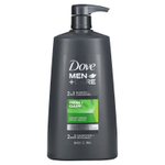 Dove, Men + Care, шампунь и кондиционер 2 в 1, Fresh & Clean, 750 мл (25,4 жидк. унц.)