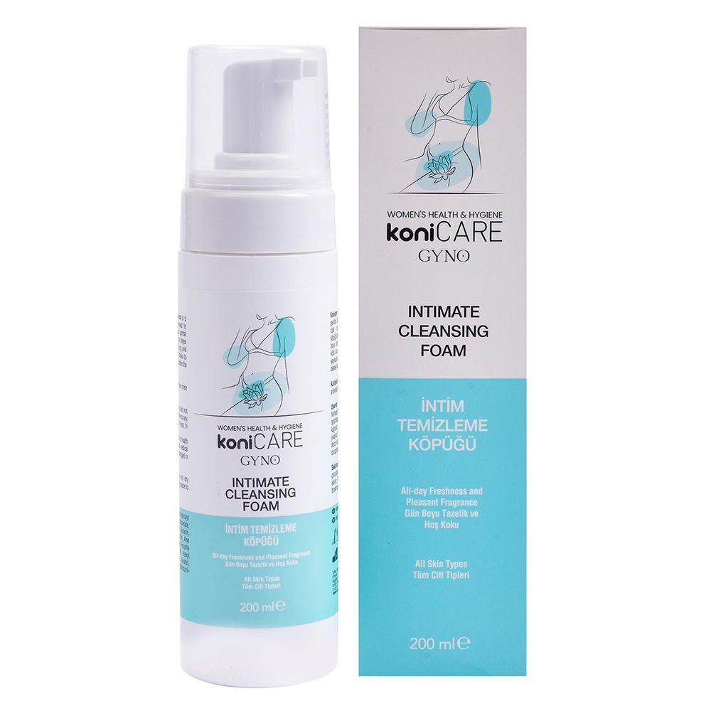 Пенка для интимной гигиены Konicare Gyno Intimate Cleasing Foam - 200 мл.