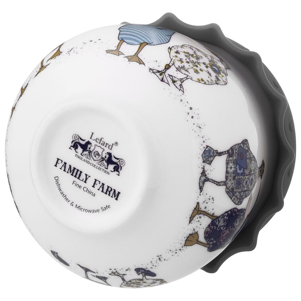 БАНКА LEFARD "FAMILY FARM" С СИЛИКОНОВОЙ КРЫШКОЙ 8*8*6,5 CM 180 МЛ