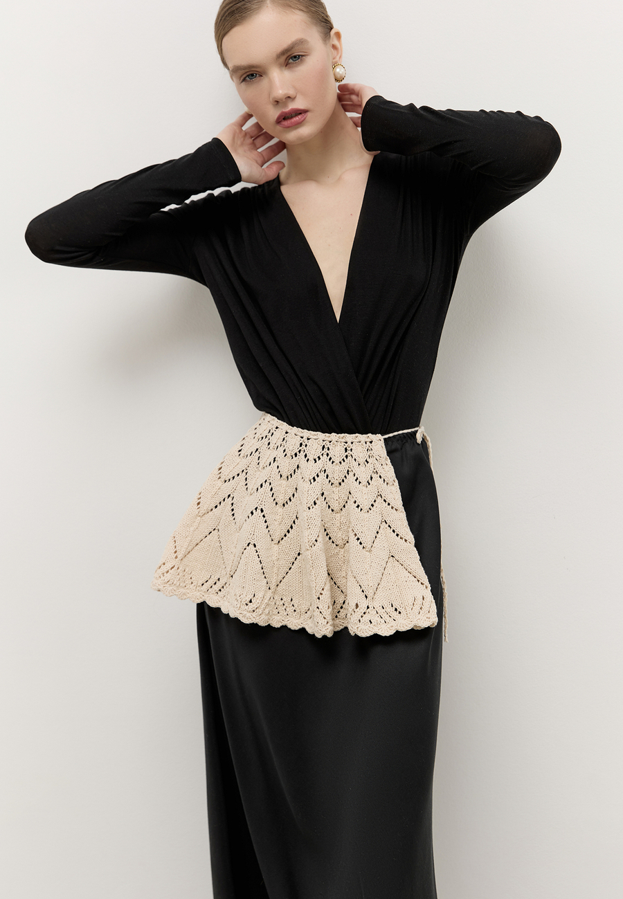 Воротник ажурный