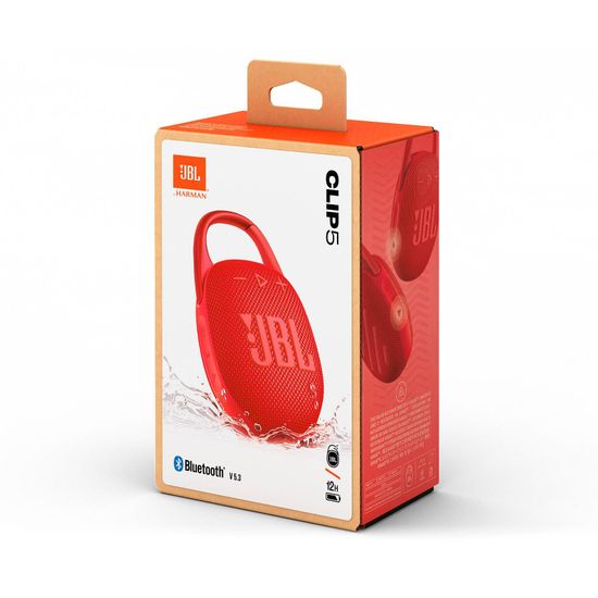 Портативная колонка JBL Clip 5 Red