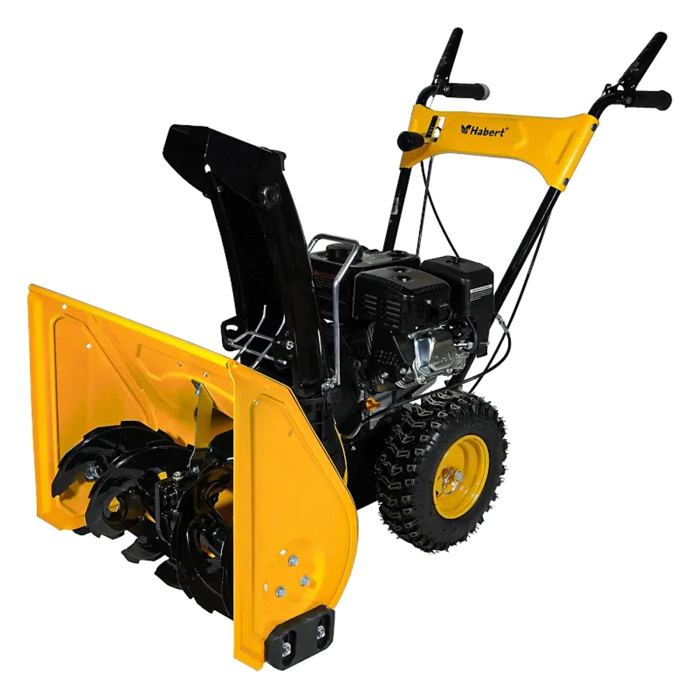 Habert HBM24-F снегоуборщик бензиновый 6.5 л.с, ковш 61 см, выброс 11 м, 4 вперед/1 назад 00-00153163