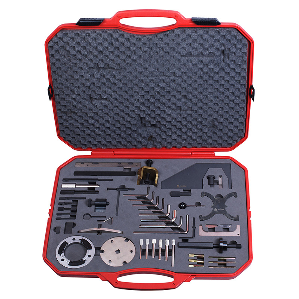 МАСТАК (103-21402C) Набор фиксаторов распредвала / коленвала, Ford / Mazda, кейс, 38 предметов