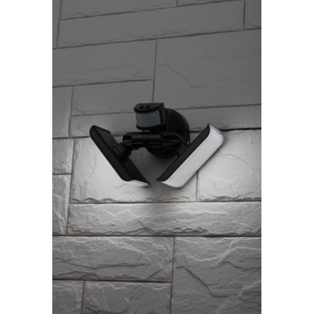 ERAFS020-42 ЭРА Фасадный светильник с двумя световыми панелями c выносной солн. бат., 2х50 LED, 600l | Фасадная декоративная подсветка