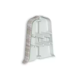 Торцевые (пара) для плинтуса 100мм "Деконика", 294 Орех антик