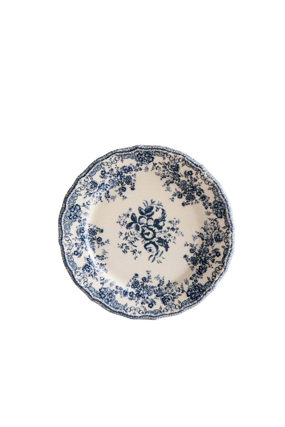 Zara Home тарелка десертная из фаянса, цвет синий, 21.5 см · 2460/202