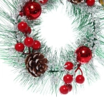Венок хвойный «Новогоднее веселье» 20 см