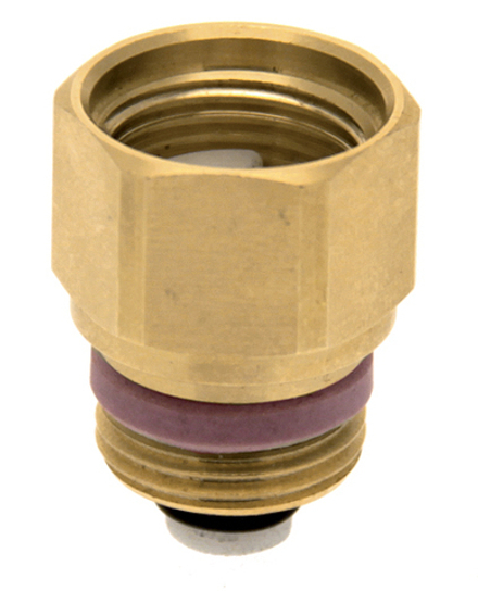 Обратный клапан д/воздухоотводчика 1/2" латунный (отсекатель)