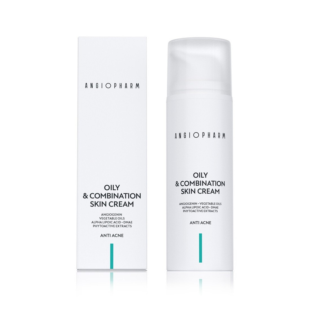 ANGIOPHARM Anti Acne Крем для комбинированой и жирной кожи 50мл (88207)