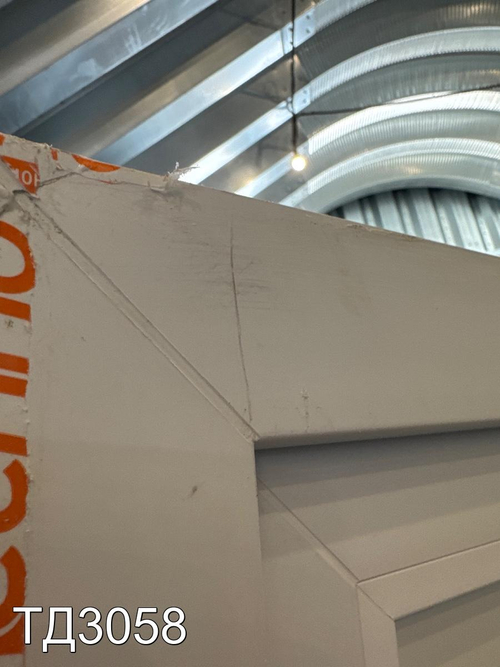 Дверь пластиковая входная Б/У 2040(в) x 790(ш)