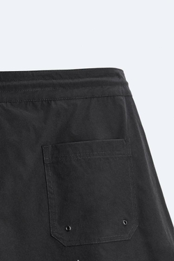 ZARA ДЛИННЫЕ ПЛАВКИ, ЧЕРНЫЙ