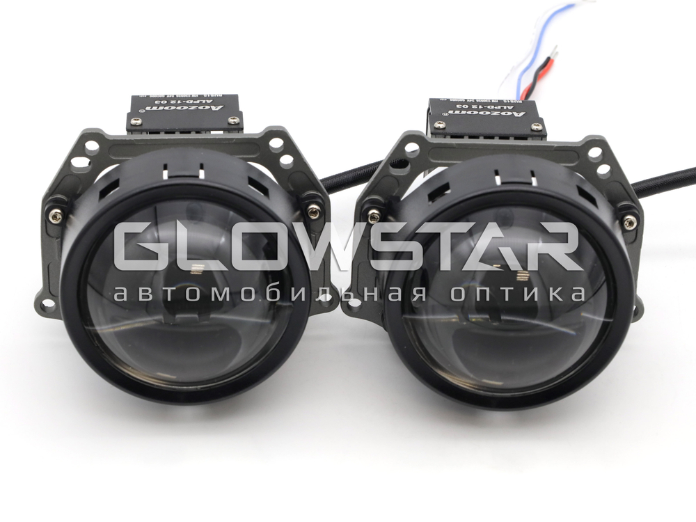 Билед модули Aozoom Truck Trailer (ALPD-1203) 24 вольта, 3.0 дюйма, 5500K, 24V, 58W/65W, крепление 3R (комплект, 2шт)