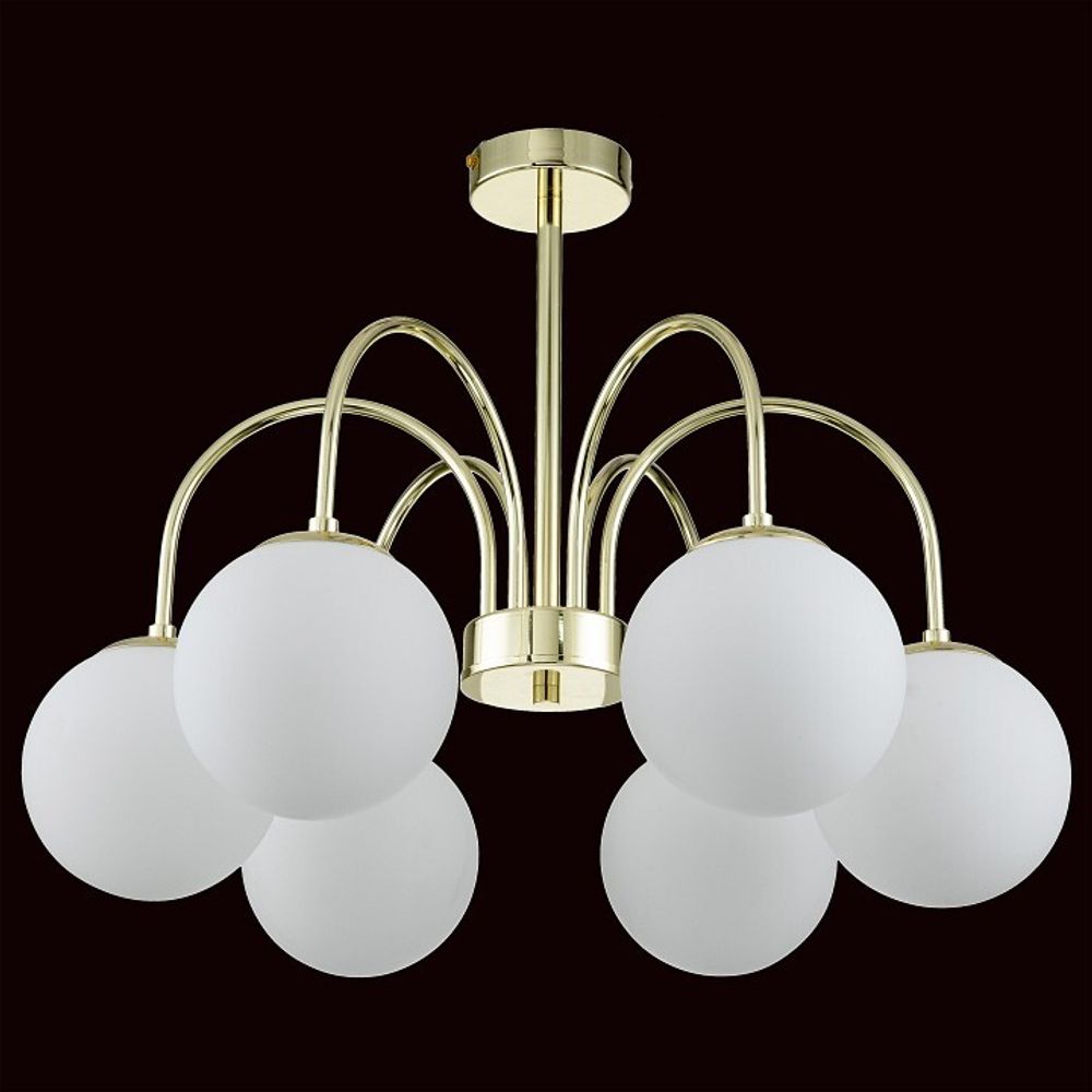 Люстра на штанге Indigo Voga 13017/6R Gold