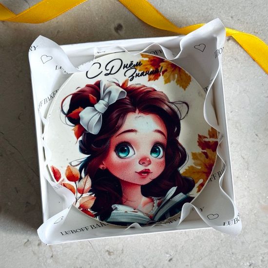 Шоколад с фотопечатью любого вашего дизайна 12 см