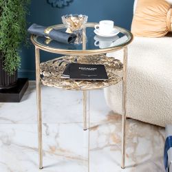 Столик декоративный Monstera Deliciosa (Монстера) Айвори