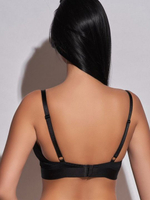 Легкий бюстгальтер-бралетт без каркасов Liza (Размер: M) (Цвет: черный)