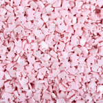 Посыпка короны розовые перламутровые - 100 гр