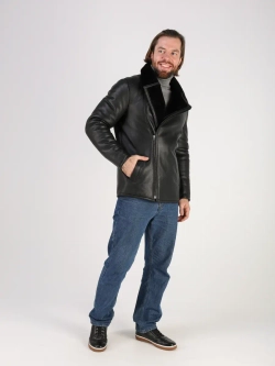 Дубленка зимняя натуральная куртка косуха