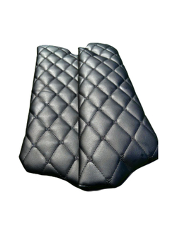 Чехлы на козырьки Нива (черная нить Бабочка)