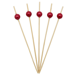 Пика дер."Жемчуг КРАСНЫЙ"120мм /100 шт