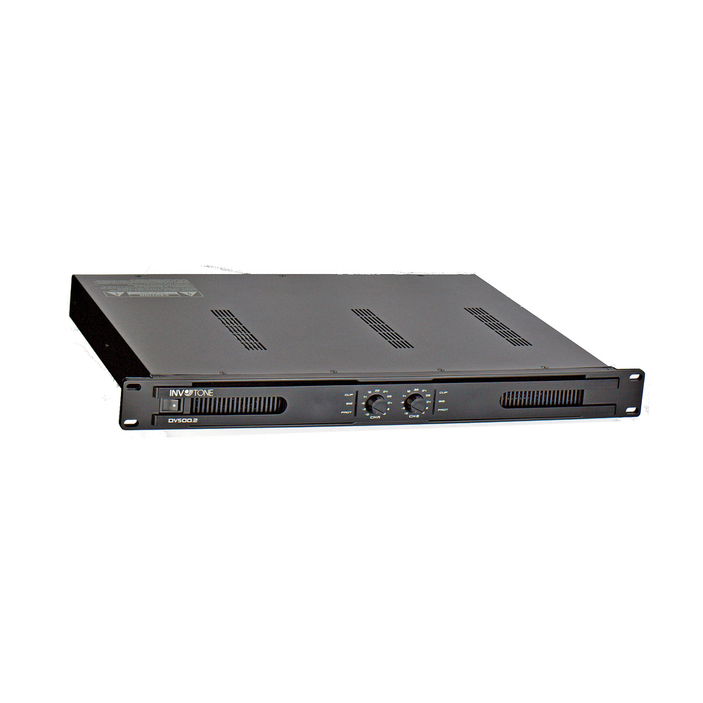 INVOTONE DV500.2 - двухканальный усилитель мощности, класс D, 70/100В